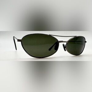 Gunmetal Pilot Metal Sunglasses Frames Only